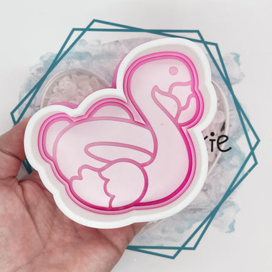 *NEW RELEASE* Flamingo Pool Float Freshie Mold