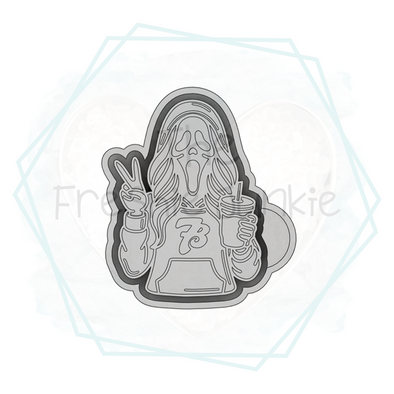 *NEW RELEASE* 7Brew Ghost Face Freshie Mold