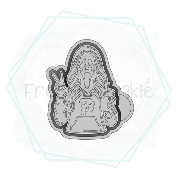 *NEW RELEASE* 7Brew Ghost Face Freshie Mold
