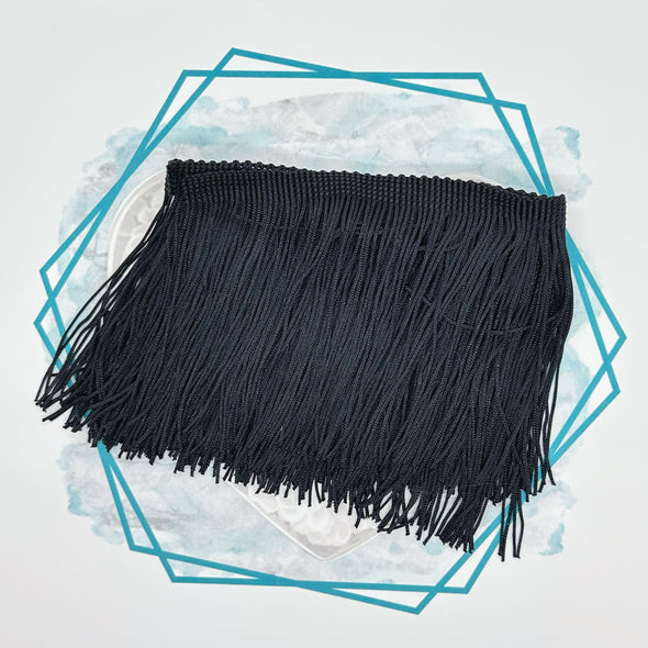 Black Fringe (4”)