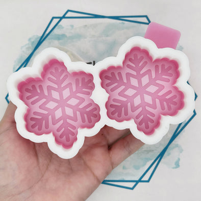 Snowflake VENT CLIP Freshie Mold