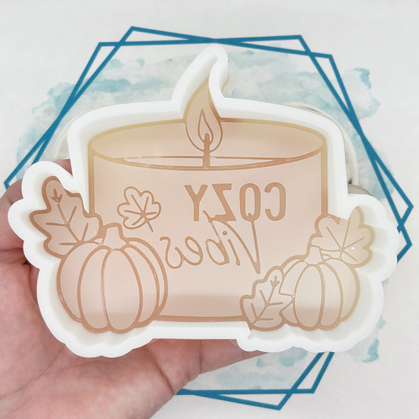 *NEW RELEASE* Cozy Vibes Candle Freshie Mold