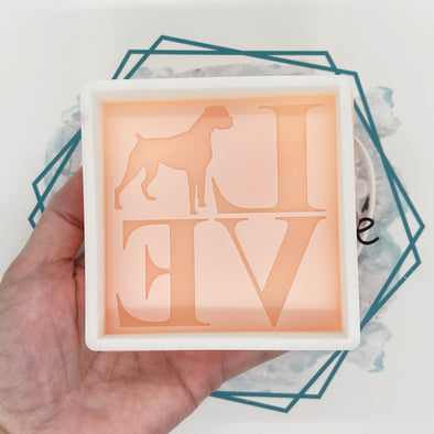 Boxer Love Freshie Mold