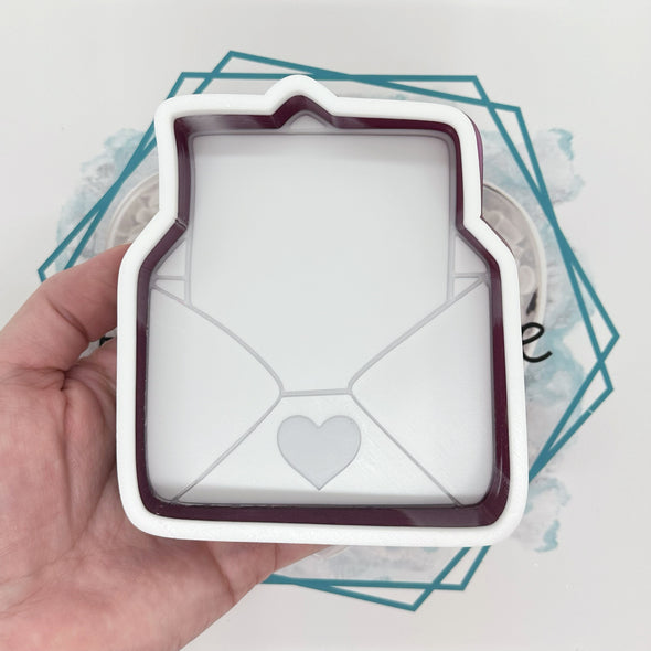 *NEW RELEASE* Heart Envelope Freshie Mold