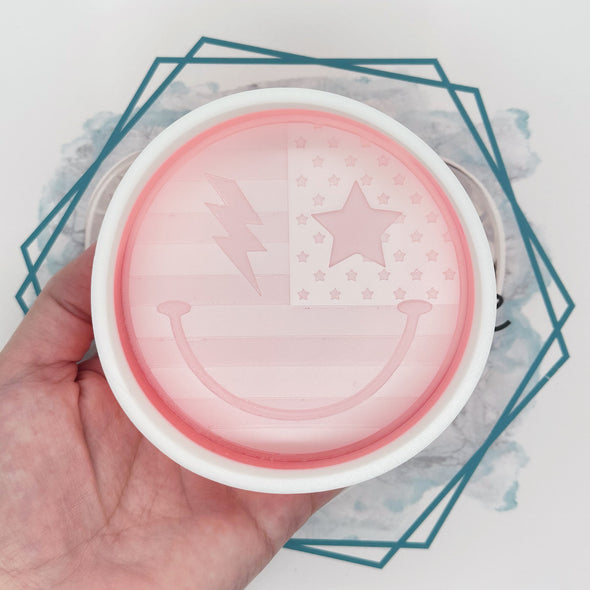 USA Smiley Freshie Mold