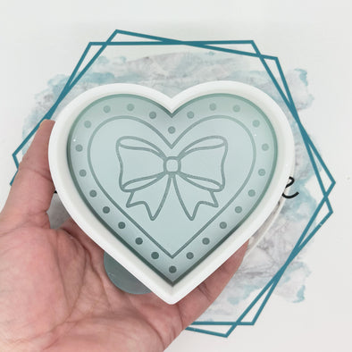 *NEW RELEASE* Heart with Bow Freshie Mold