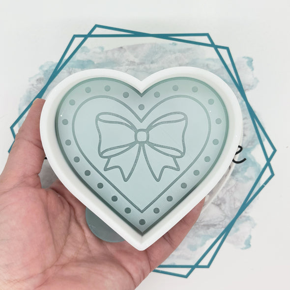 *NEW RELEASE* Heart with Bow Freshie Mold