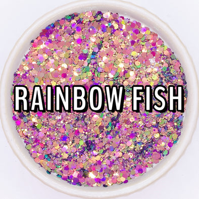 Rainbow Fish Glitter