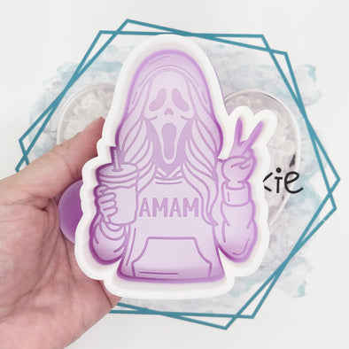 *NEW RELEASE* Mama Ghost Face Freshie Mold