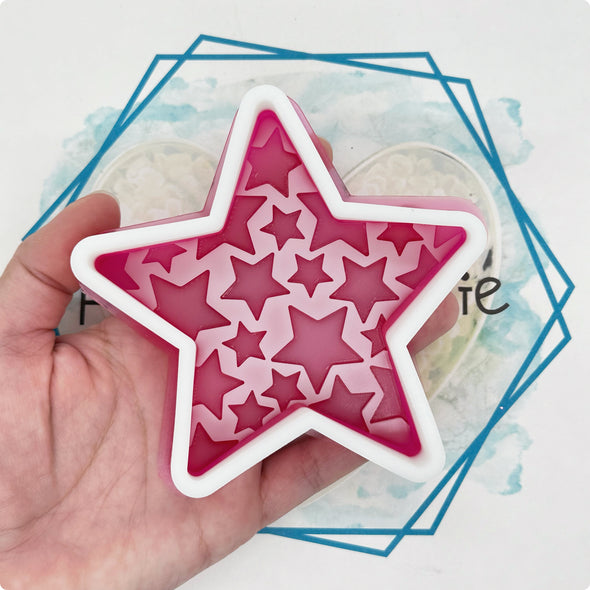 Stars in Star Freshie Mold