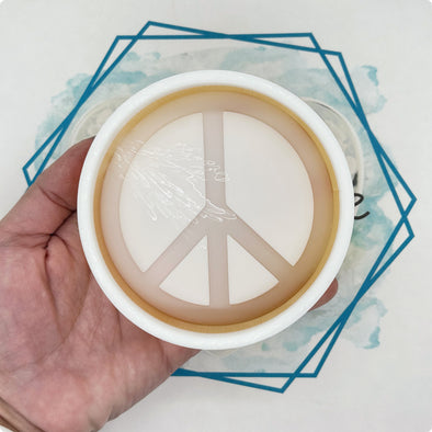 Peace Sign Freshie Mold