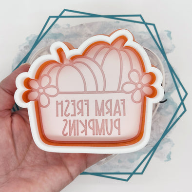 *NEW RELEASE* Farm Fresh Pumpkin Basket Freshie Mold