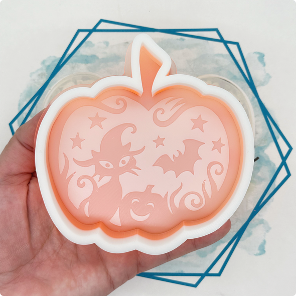 Spooky Pumpkin Freshie Mold