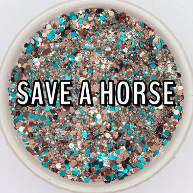 Save a Horse Glitter