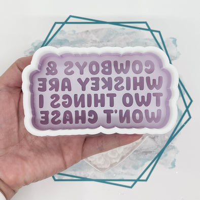 *NEW RELEASE* Cowboys & Whiskey Freshie Mold