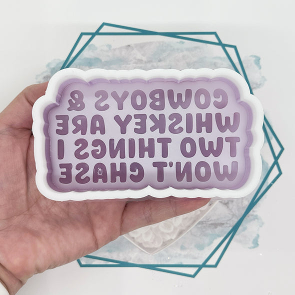 *NEW RELEASE* Cowboys & Whiskey Freshie Mold