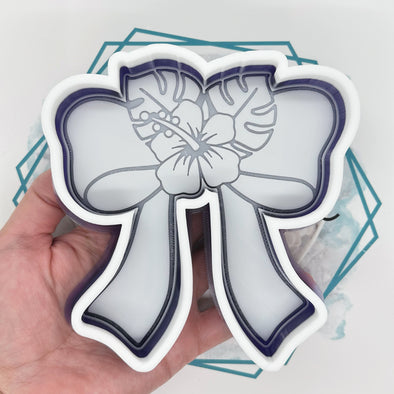 *NEW RELEASE* Hibiscus Bow Freshie Mold