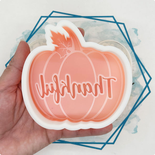 Thankful Pumpkin Freshie Mold