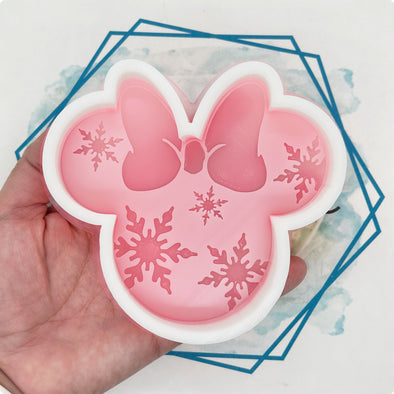 Christmas Girl Mouse Freshie Mold