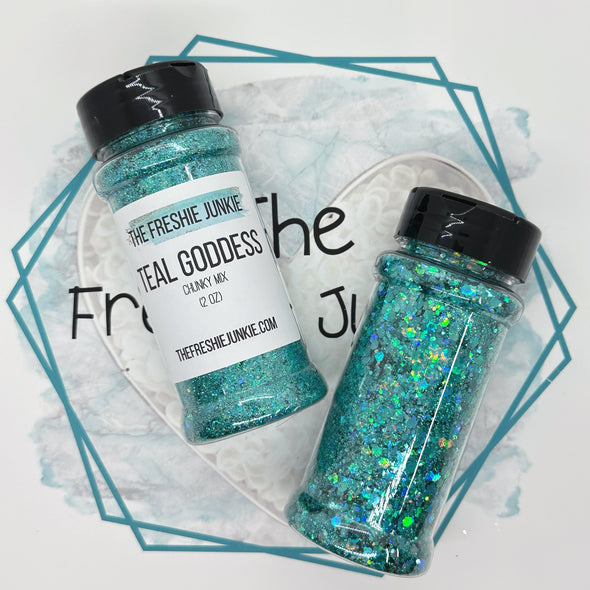 *NEW RELEASE* Teal Goddess Glitter