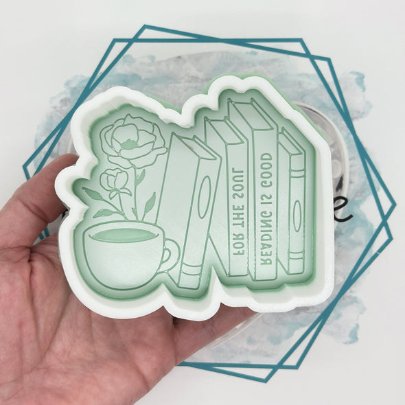 *NEW RELEASE* Coffee & Books Freshie Mold