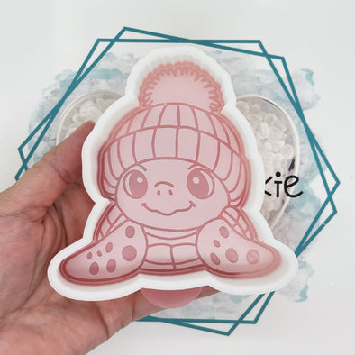 *NEW RELEASE* Winter Turtle Freshie Mold