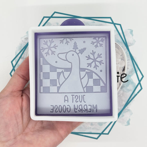 *NEW RELEASE* Just a Merry Goose Freshie Mold