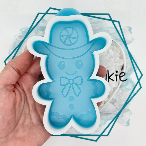 *NEW RELEASE* Cowboy Gingerbread Freshie Mold
