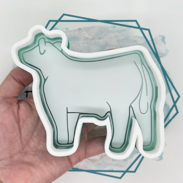 Market Steer Freshie Mold