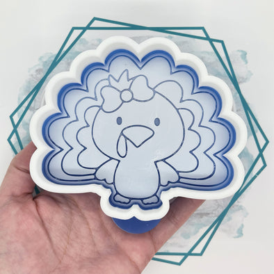 *NEW RELEASE* Cute Girl Turkey Freshie Mold