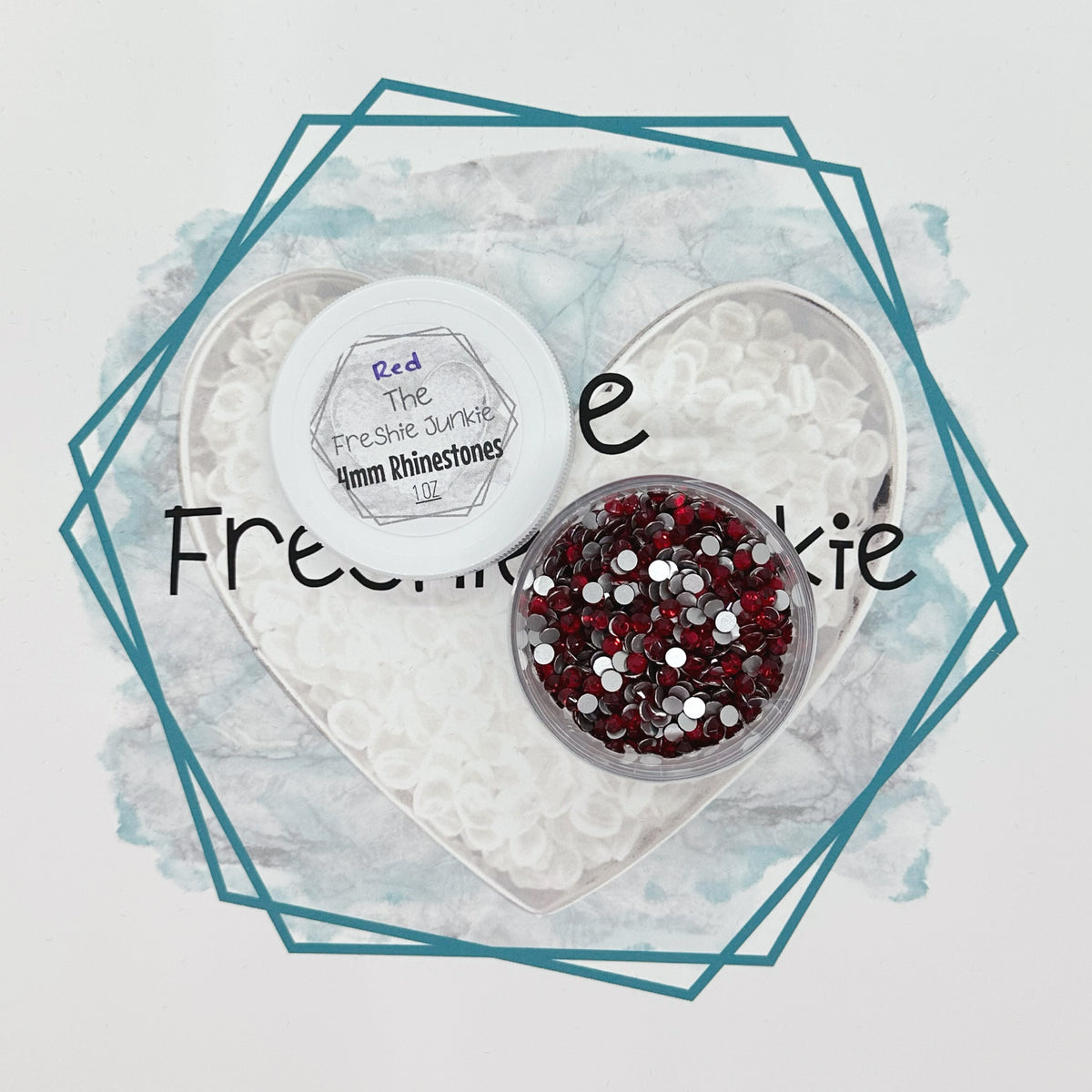Red 4mm Rhinestones – The Freshie Junkie, LLC