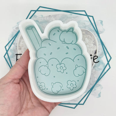 *NEW RELEASE* Retro Pumpkin Spiced Latte Freshie Mold