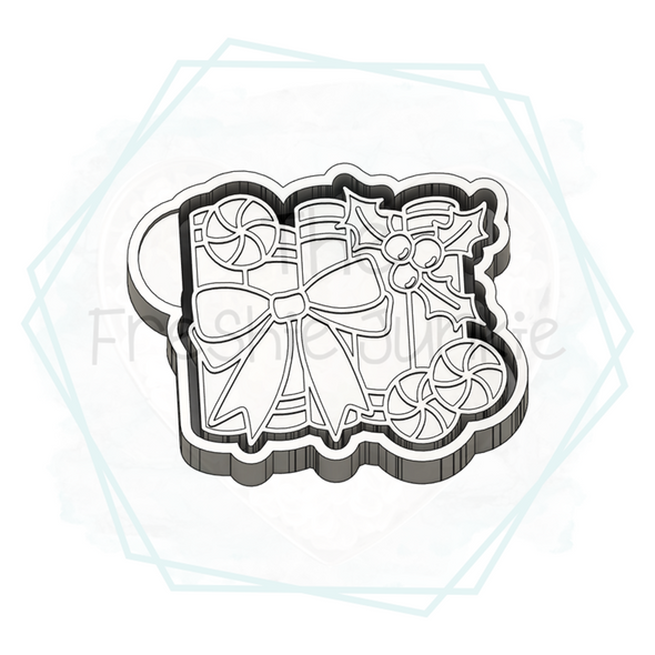 *NEW RELEASE* Coquette Christmas Book Stack Freshie Mold