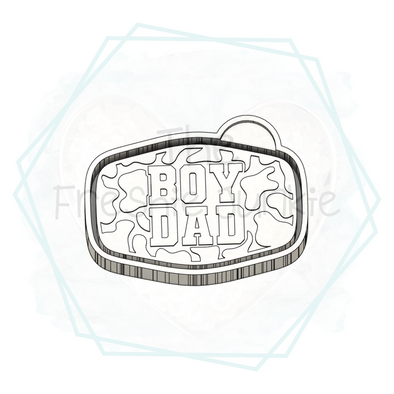 *NEW RELEASE* Boy Dad Patch Freshie Mold