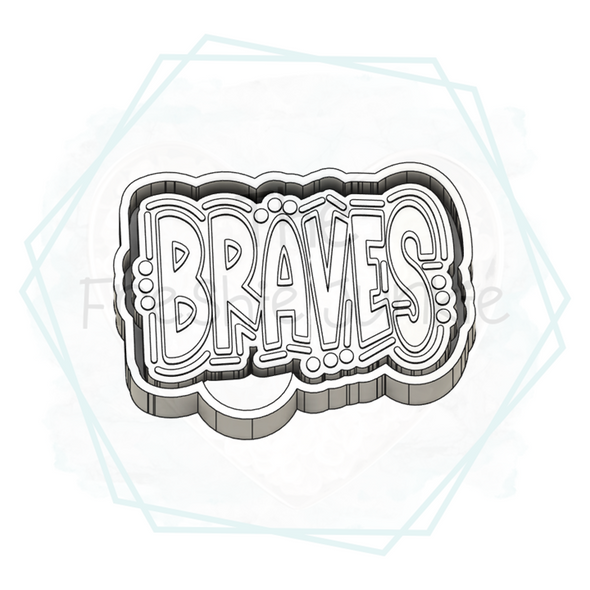 *NEW RELEASE* Braves Doodle Freshie Mold