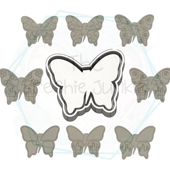 *NEW RELEASE* Butterfly Bolt & 8 INSERTS Freshie Mold