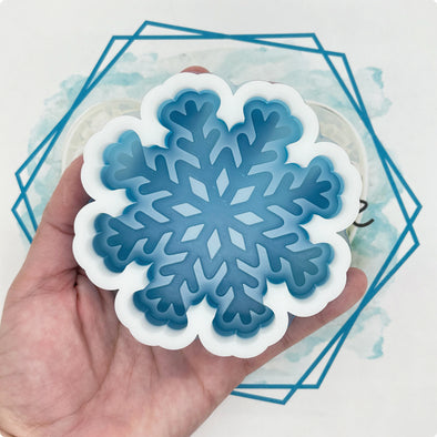 Snowflake Freshie Mold