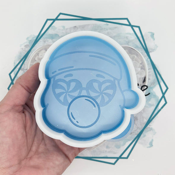 *NEW RELEASE* Groovy Santa with Bubble Freshie Mold