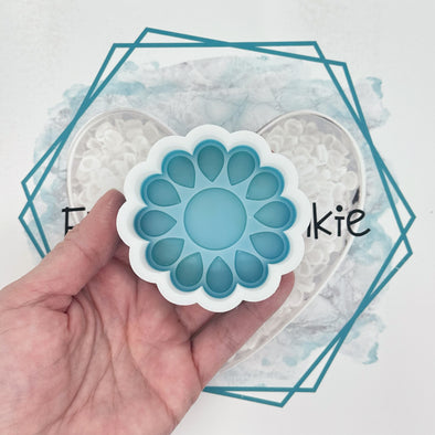 Round Concho VENT CLIP Freshie Mold