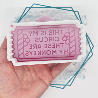 *NEW RELEASE* My Circus, My Monkeys Freshie Mold