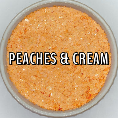 Peaches & Cream Glitter