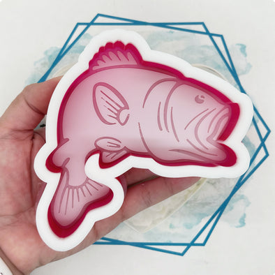 Bass Fish Freshie Mold