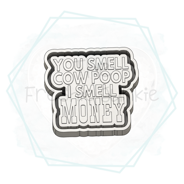 *NEW RELEASE* Cow Poop Freshie Mold