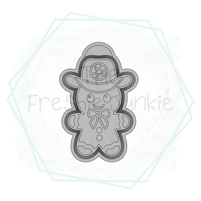 *NEW RELEASE* Cowboy Gingerbread Freshie Mold