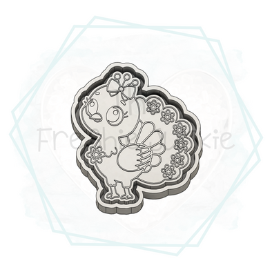 *NEW RELEASE* Cute Turkey Freshie Mold