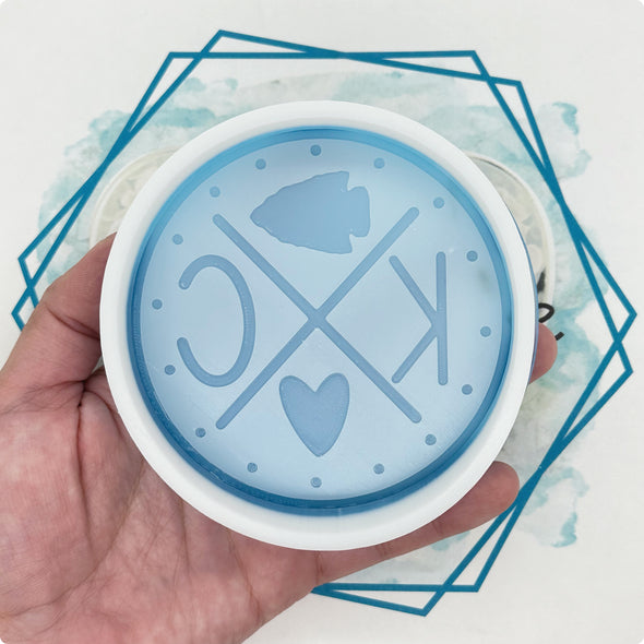 *NEW RELEASE* Kansas City (Circle) Freshie Mold