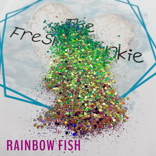 Rainbow Fish Glitter