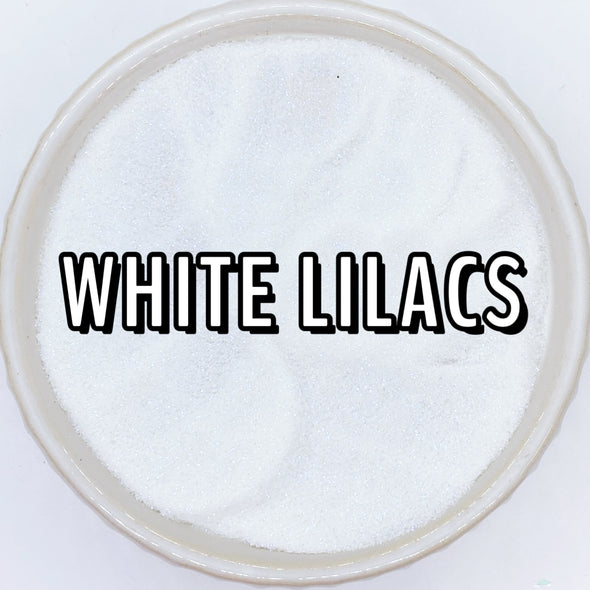 *NEW RELEASE* White Lilacs (Opal) Glitter