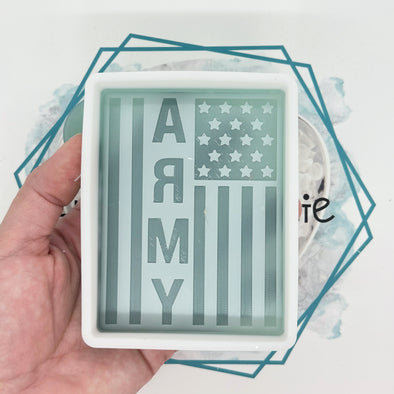 *NEW RELEASE* Army Flag Freshie Mold
