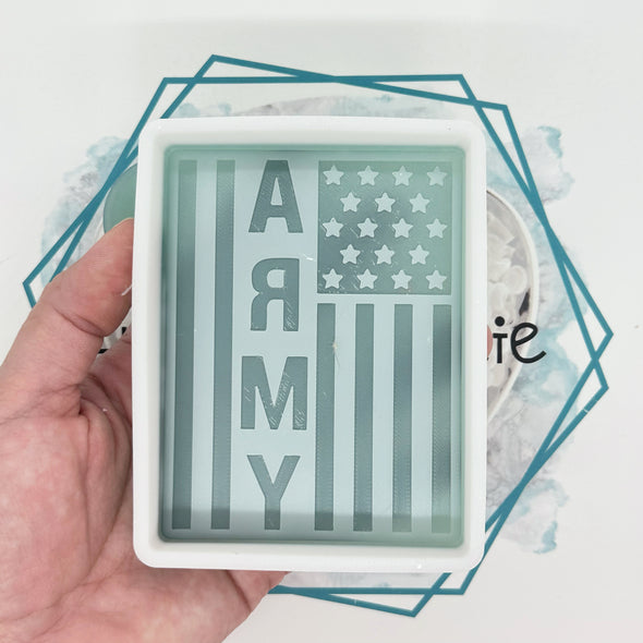 *NEW RELEASE* Army Flag Freshie Mold